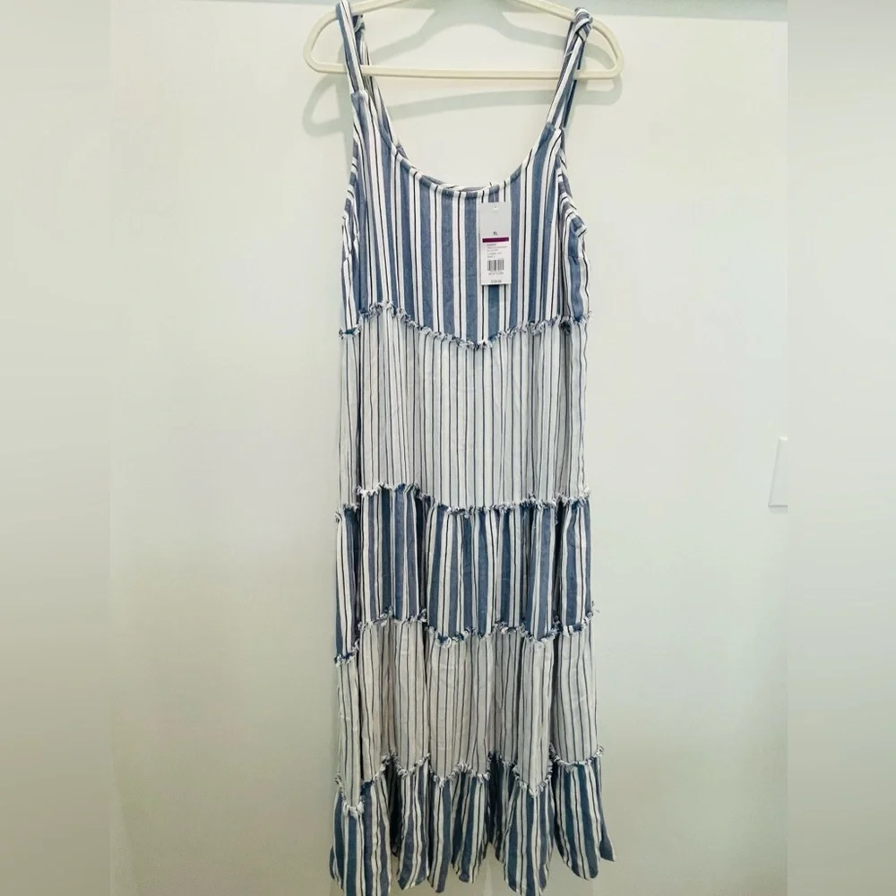 Fun, Flowy, Summer Dress by New Directions XL - Picture 1 of 9